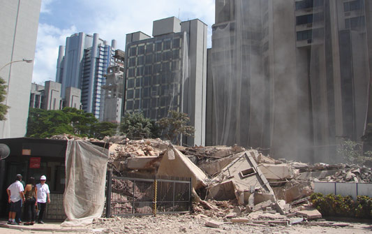 implosao predio