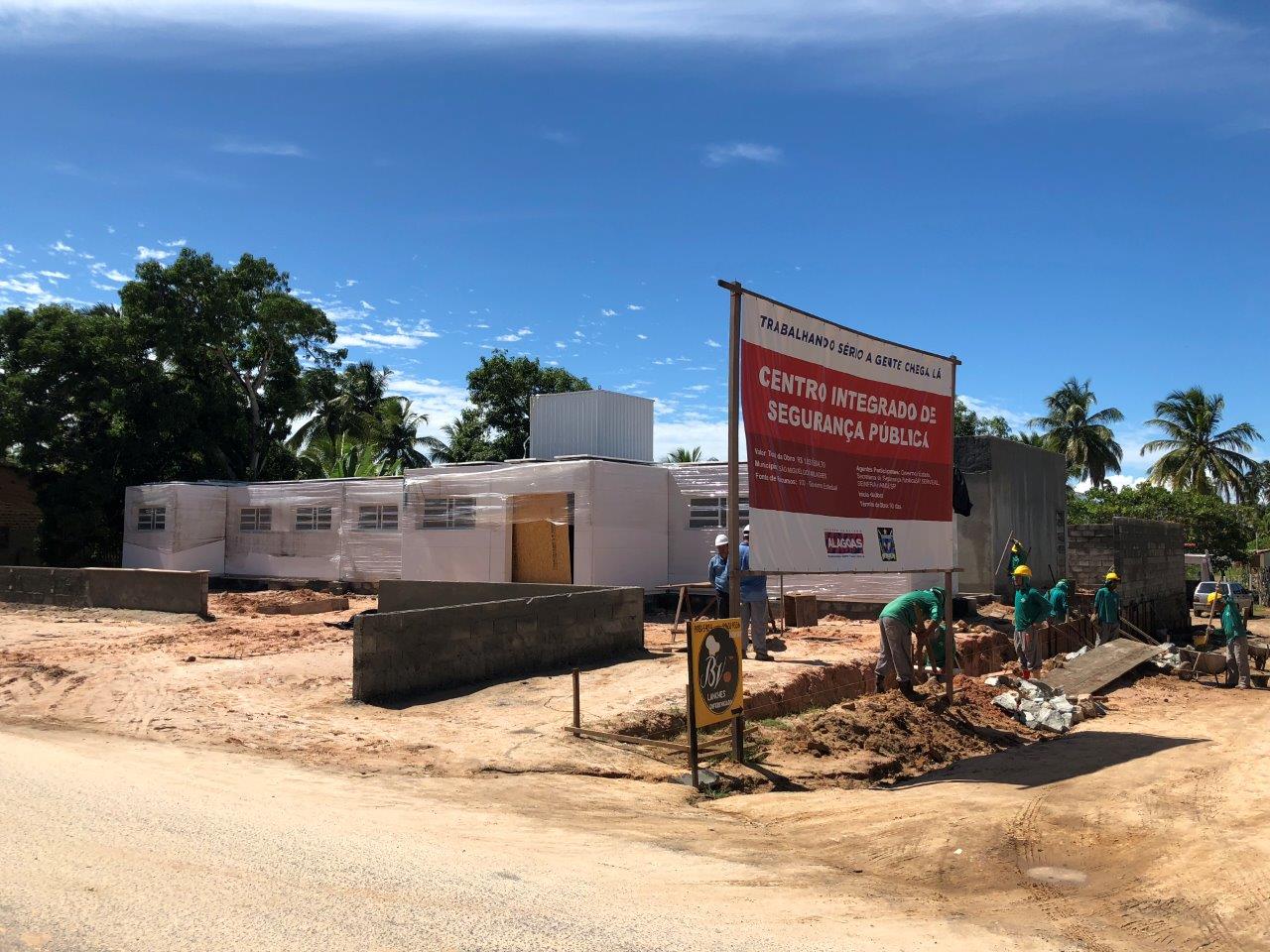 obras do cisp em sao miguel dos milagres foram iniciadas no final de abril e serao inauguradas neste sabado 16 20180615 1874778319
